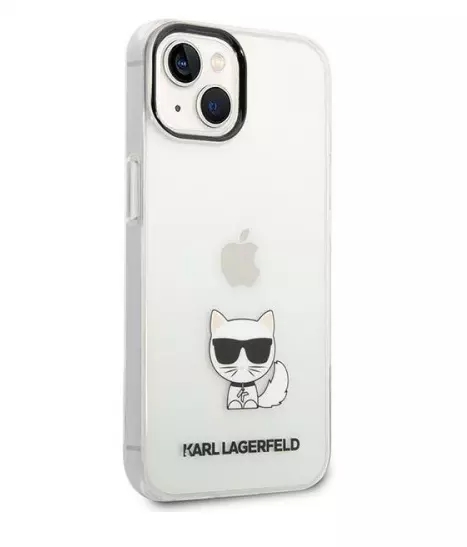 Genuine Karl Lagerfeld Fashion Transparent Choupette Impact iPhone 14 Clear - Image 4
