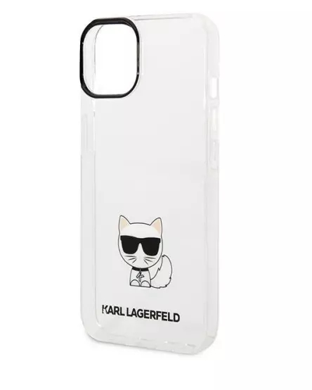 Genuine Karl Lagerfeld Fashion Transparent Choupette Impact iPhone 14 Clear - Image 6