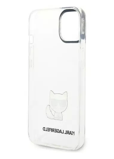 Genuine Karl Lagerfeld Fashion Transparent Choupette Impact iPhone 14 Clear - Image 7