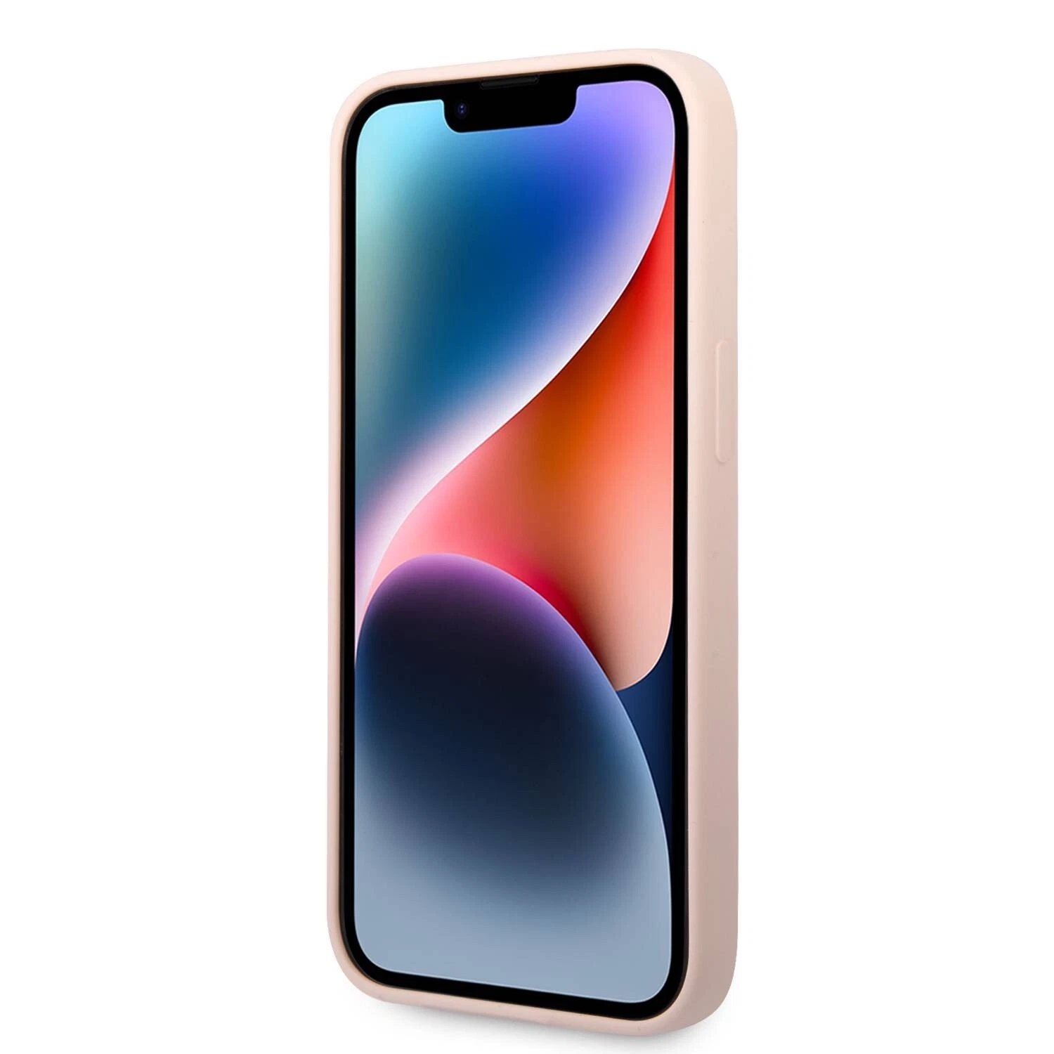 Genuine Karl Lagerfeld Karl Head Liquid Silicone MagSafe Case For iPhone 14 Pink - Image 5