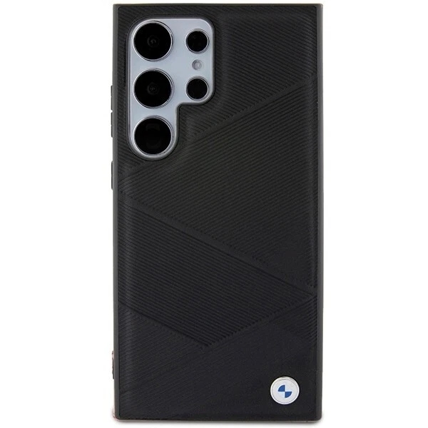 Genuine BMW Signature Cross Lines Leather Impact Case for Samsung S24 Ultra - Image 3