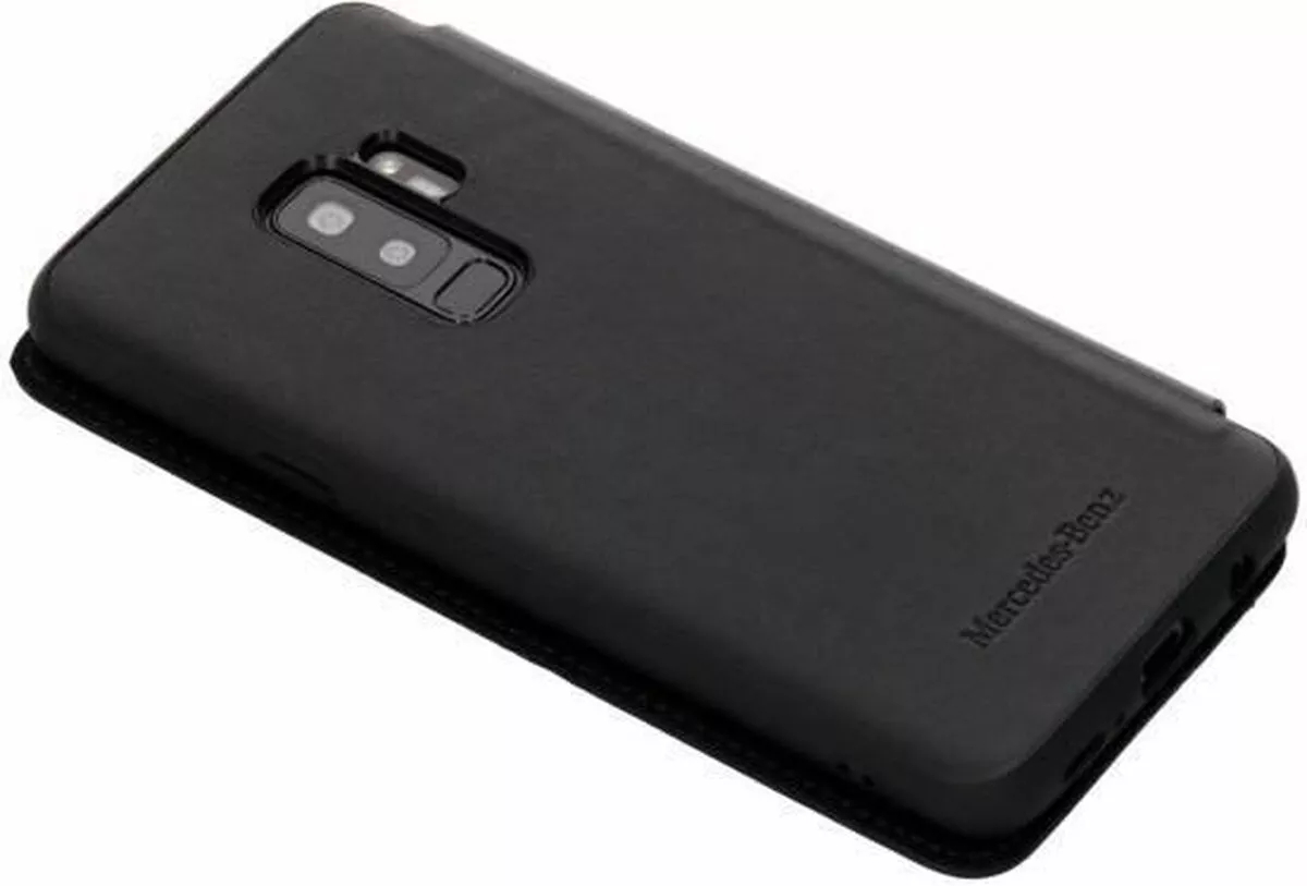 Genuine Mercedes-Benz Organic II Leather Impact Book Case for Samsung S9+ - Image 4