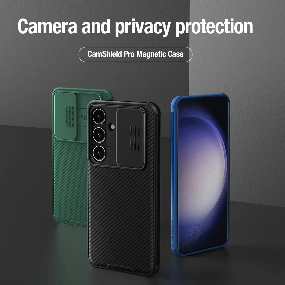 Nillkin CamShild Pro Impact Case for Samsung S24 Green Camera Protection - Image 5