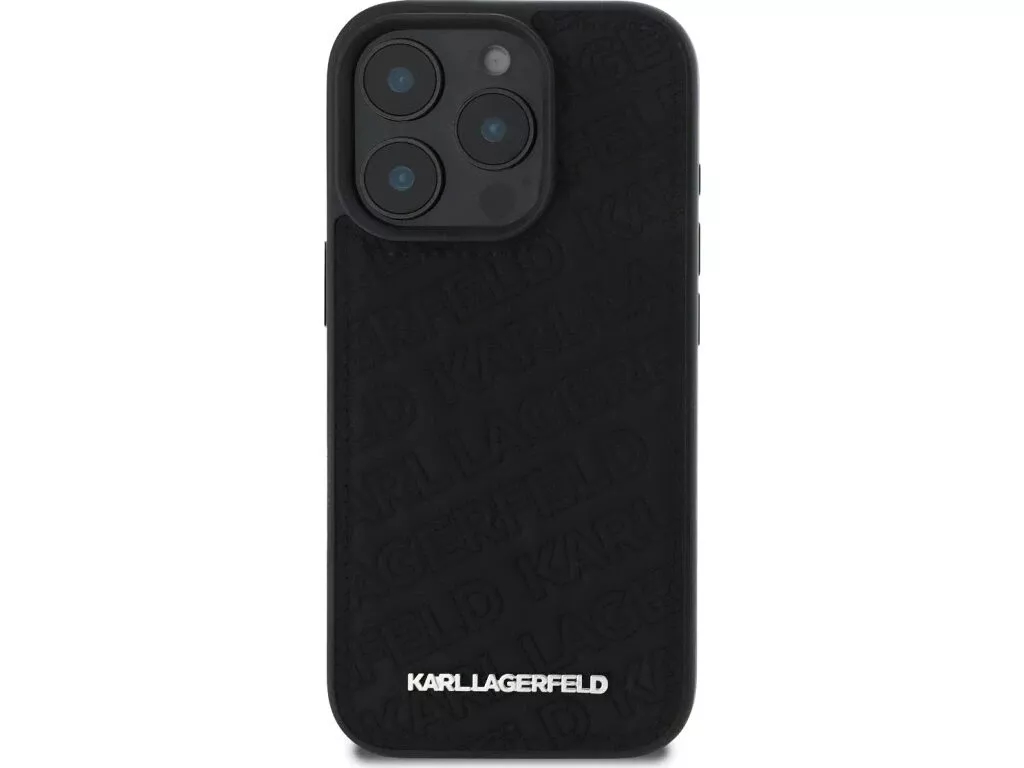 Genuine Karl Lagerfeld Quilted Metal Logo Impact Case Apple iPhone 16 Pro Max - Image 2