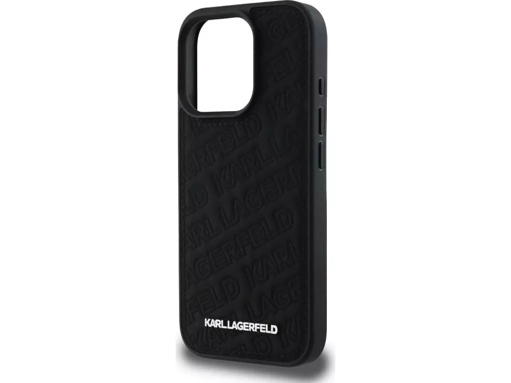 Genuine Karl Lagerfeld Quilted Metal Logo Impact Case Apple iPhone 16 Pro Max - Image 4