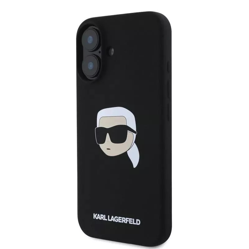 Genuine Karl Lagerfeld Karl Headprint Magsafe Impact Case iPhone 16 Black - Image 3