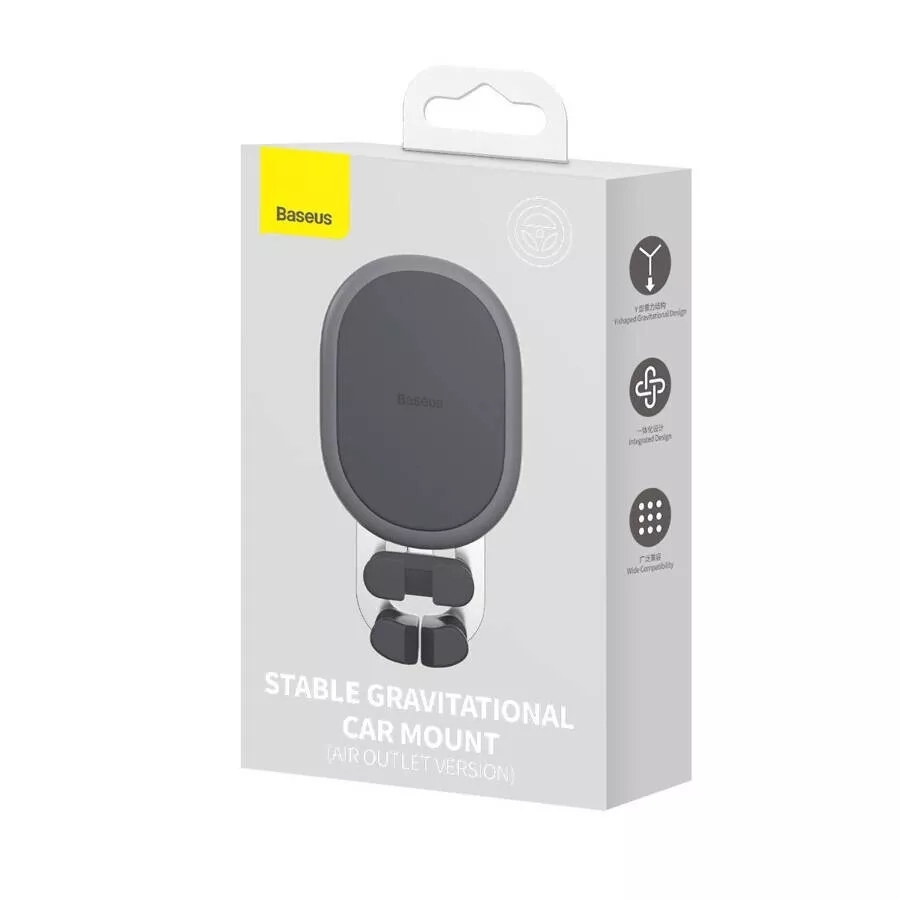 Baseus Car Air Vent Mount Holder Alluminum Gravity Universal Holder - Image 11