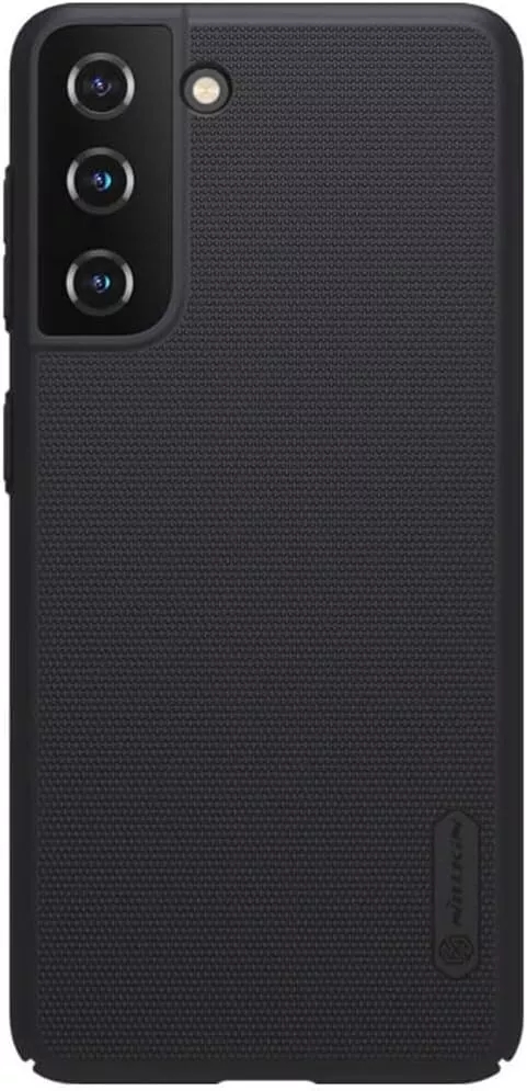 Nillkin Frosted Shield Dual Protection Case Cover for Samsung Galaxy S21 - Black - Image 2