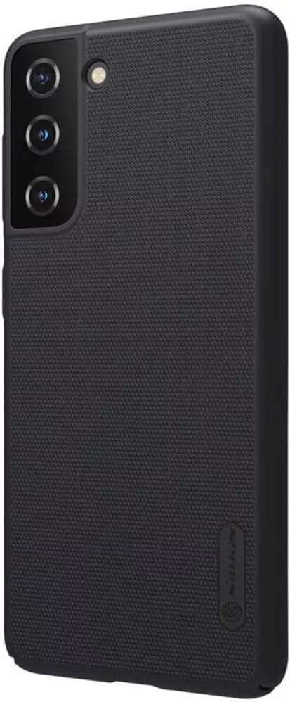 Nillkin Frosted Shield Dual Protection Case Cover for Samsung Galaxy S21 - Black - Image 3