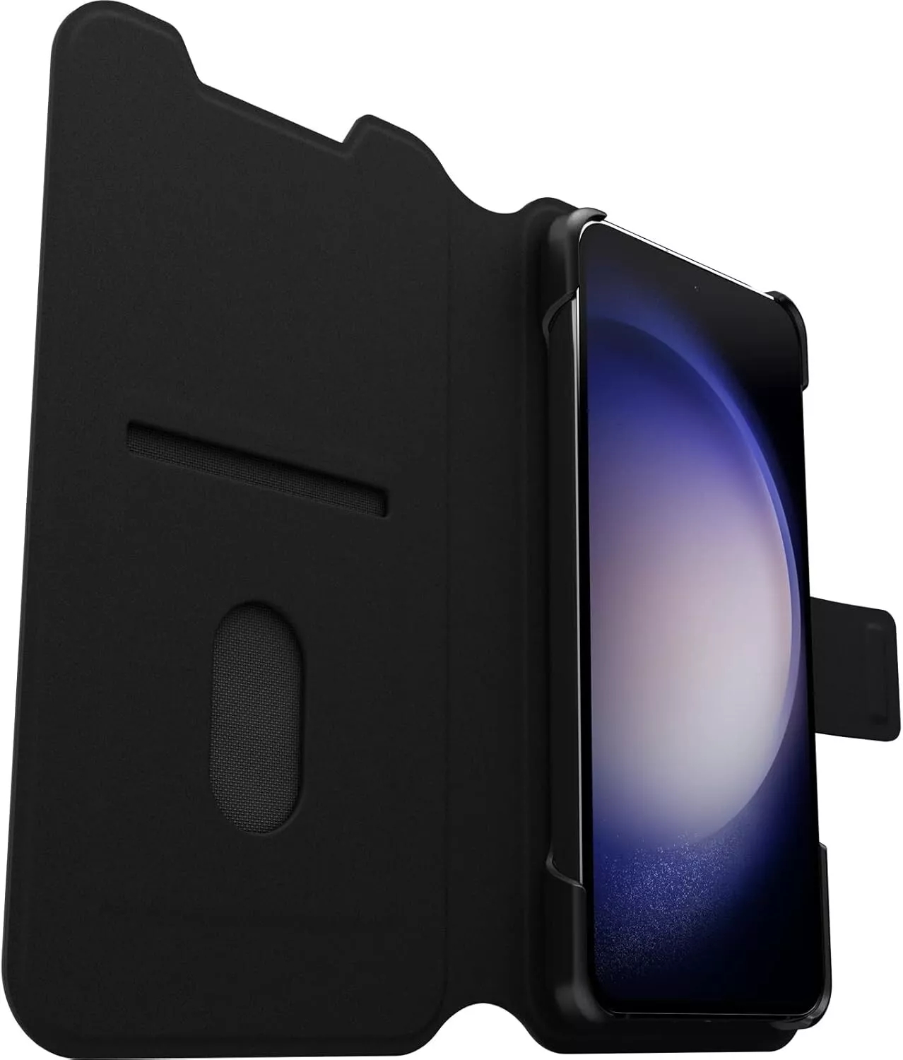 Otterbox Samsung Galaxy S23+ Strada Via Folio Case Wallet Cover Black Impact - Image 5