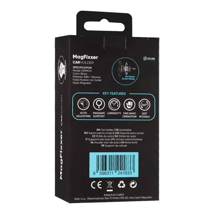 OBAL:Me MagSafe Car Mount iPhone Strong Magnetic Phone Holder Stand Air Vent - Image 6