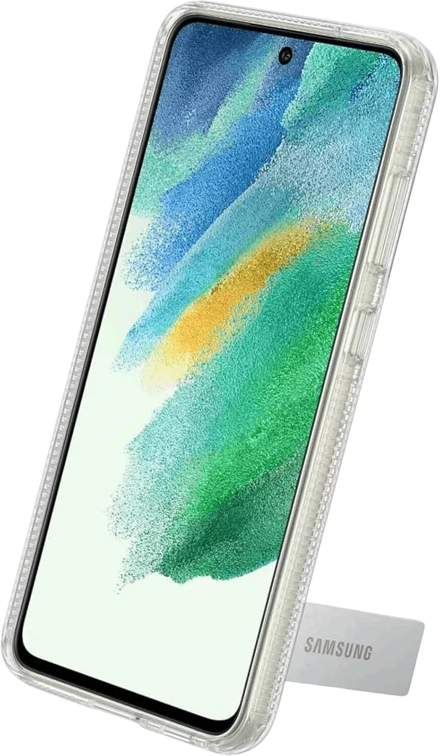 Genuine Official Samsung Galaxy S21 FE Standing Case / Cover - Clear - New - Image 4