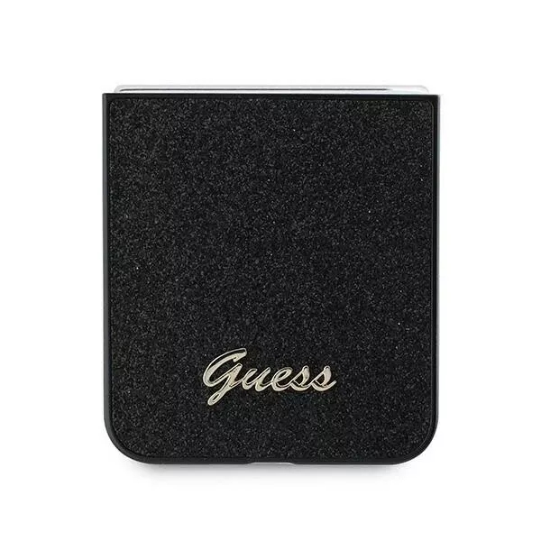 Genuine Guess Giltter 4G Metal Logo Case Cover Samsung Galaxy Z Flip 6 Black - Image 6