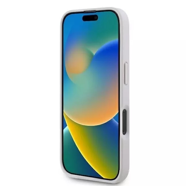 Genuine Guess Triangle Logo Magsafe Impact Case Cover For Apple iPhone 16 Pink - Image 5