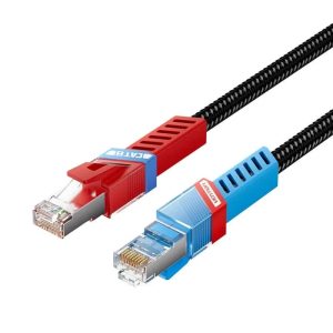 Ethernet Cable RJ45 Cat8 40GBPS Network Gaming Super Fast LAN SSTP Patch 2 Meter