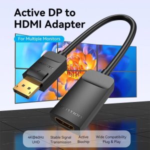 4K Display Port DP To HDMI Female Cable Adapter Converter Display Port for HDTV