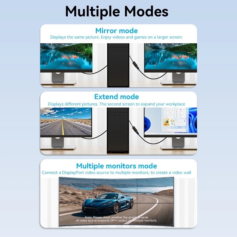 4K Display Port DP To HDMI Female Cable Adapter Converter Display Port for HDTV - Image 8