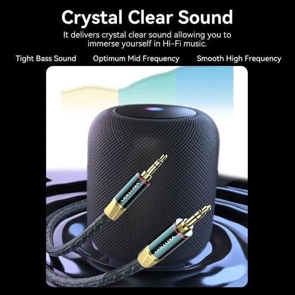 Aux Cable Jack To Jack 3.5Mm Audio Lead Male Stereo Car PC Phone Plug Premium - Image 4