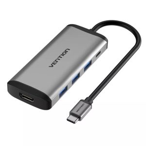 Vention 5 In 1 USB C Docking Station 4K 5 Gbps 100w