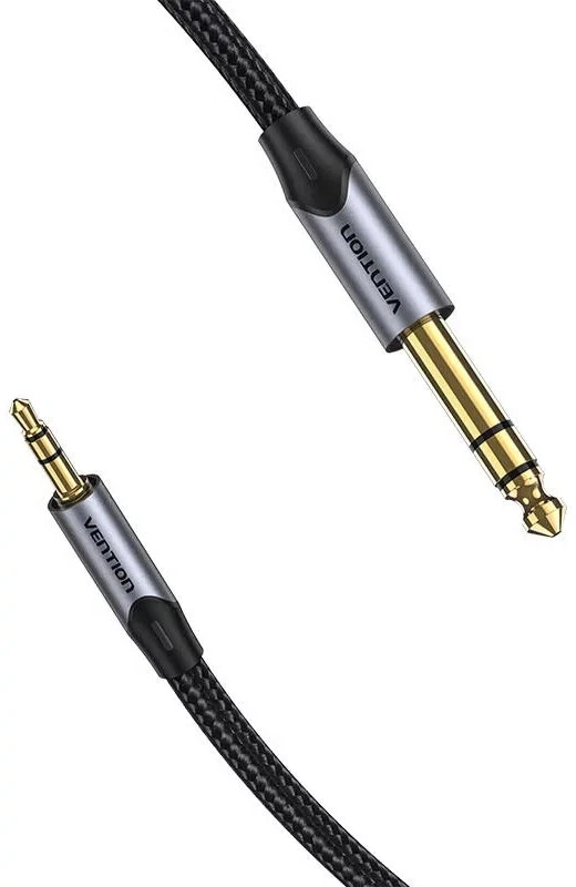 6.35mm TRS Cable Nylon Braid 1/4" Stereo Jack Male to Male Balanced Audio Lead - Image 6