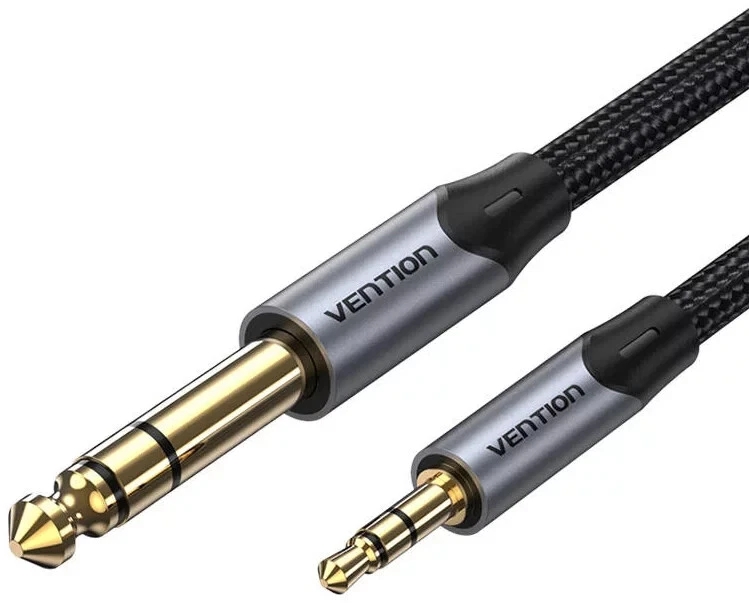6.35mm TRS Cable Nylon Braid 1/4" Stereo Jack Male to Male Balanced Audio Lead - Image 7