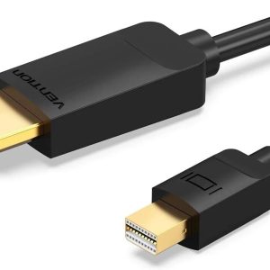 Mini 2M DisplayPort DP to HDMI Male Thunderbolt Adapter Cable For MacBook 1080P