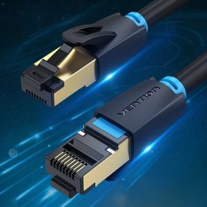 CAT 8 SFTP RJ45 Ethernet 40Gbps 10m Cable Black Fast Internet Cable