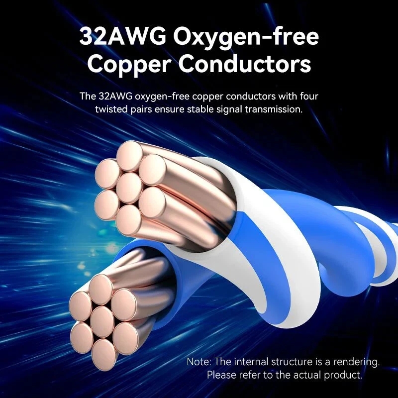 RJ45 Ethernet Network LAN Cable Cat5e Right Angled Patch Lead Internet 2m-5m - Image 8