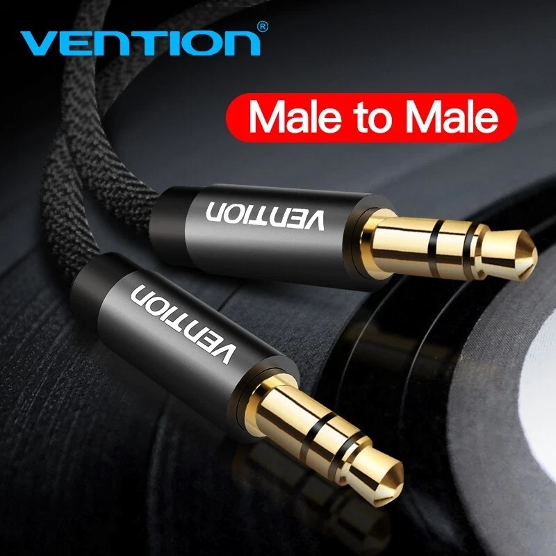 Headphone Aux Cable Audio Lead 3.5mm Jack to Jack Stereo PC Car Male 1m to 1.5m - Image 8