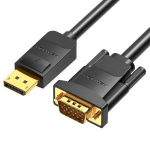 New Display Port DP Male to VGA male Adapter Converter Cable Lead DisplayPort 2m