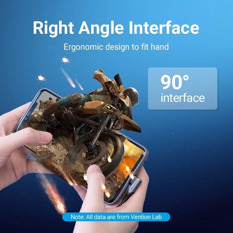 90 Degree Double End Right Angle PD 100W Fast Charging USB C to USB Type C Cable - Image 10