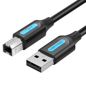 Premium USB 2.0 Vention USB Type A to USB Type B Male Printer Cable Lead 1m