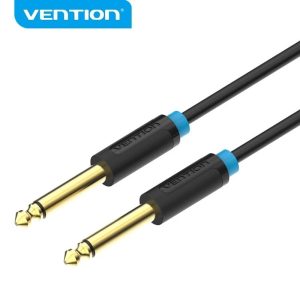 6.35mm Male to Male Audio Cable 1 meter Nickel Connectors Vention Quality Cable