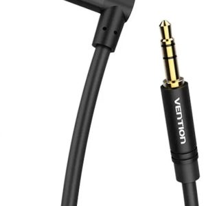 Right Angled Aux Headphone Cable Audio Lead 3.5mm Jack Male to Male PC Car 1.5m