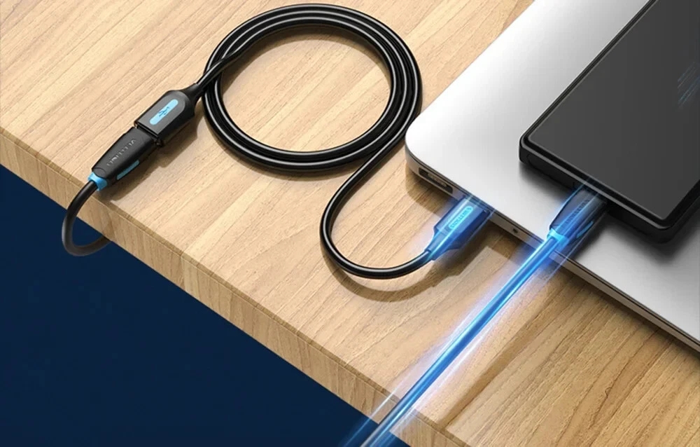 USB 2.0 24AWG High Speed Cable EXTENSION Lead A Plug to Socket 5 Meter 480Mbps - Image 4