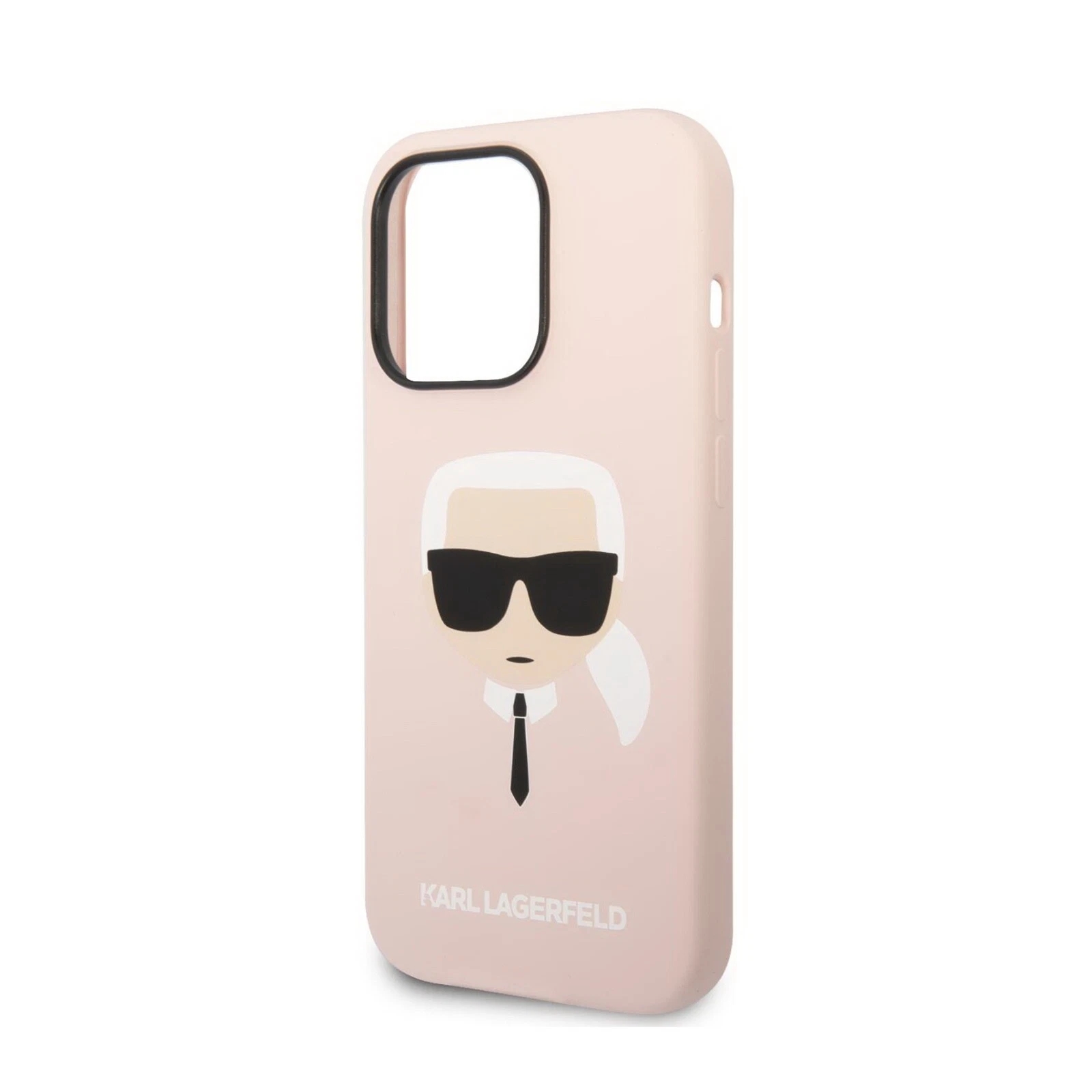 Genuine Karl Lagerfeld Karl Head MagSafe Silicone Case For iPhone 14 Pro Pink - Image 5