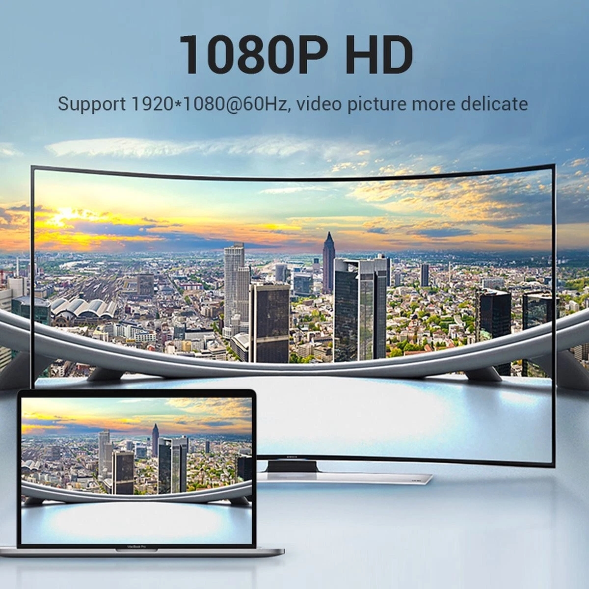 DVI-D to VGA Adapter DVI 24+1 Male SVGA 15 Pin Female Converter for PC Laptop UK - Image 4