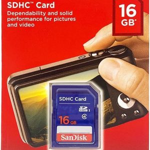 SanDisk SDHC 16 GB Class 4 - SDHC Card - (SDSDB-016G-B35)