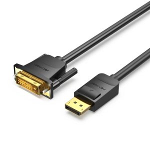 DisplayPort Display Port DP to DVI-D 24+1 Male Digital Video Cable Lead PC TV 2M