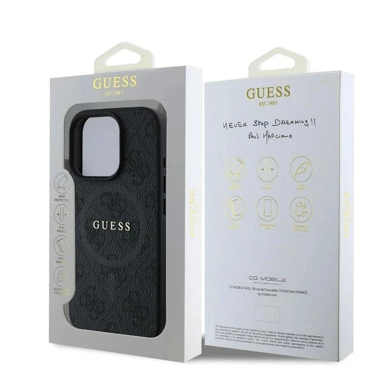 Genuine Guess 4G Ring Magsafe Impact Protection Case Apple iPhone 16 Pro Max - Image 6