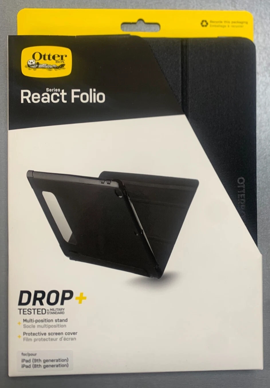 Official Genuine Otterbox iPad 9th/8th/7th Gen Generation React Folio Case Cover - Image 2