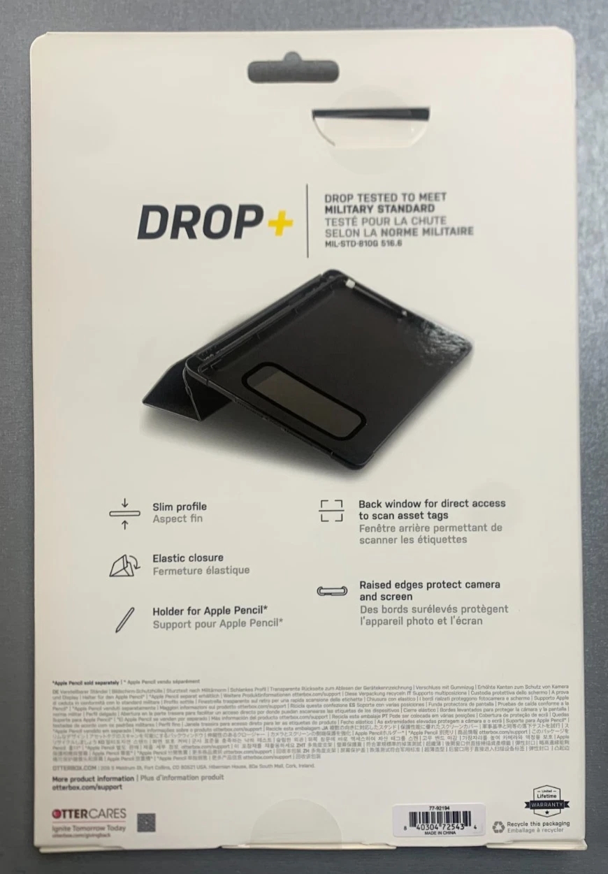 Official Genuine Otterbox iPad 9th/8th/7th Gen Generation React Folio Case Cover - Image 6