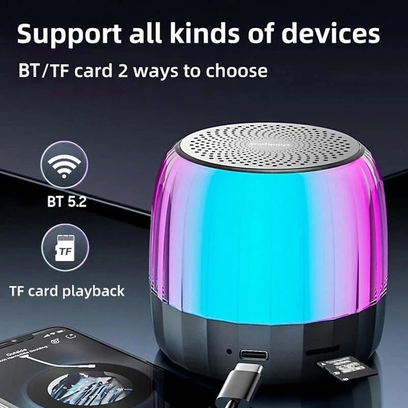 Original Lenovo K3 Plus Bluetooth Wireless Speaker Portable Laptop 5.2 Light - Image 2