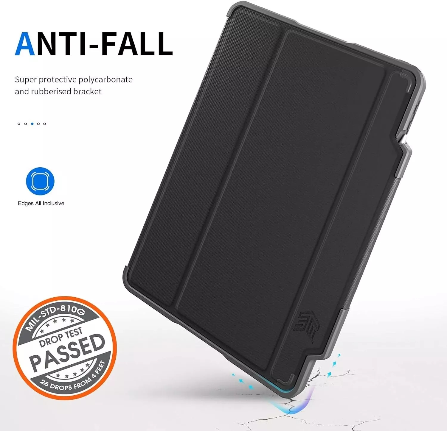 STM Rugged Case Plus Stand Case for Apple iPad Pro 12.9 3rd 4th Gen - Image 2